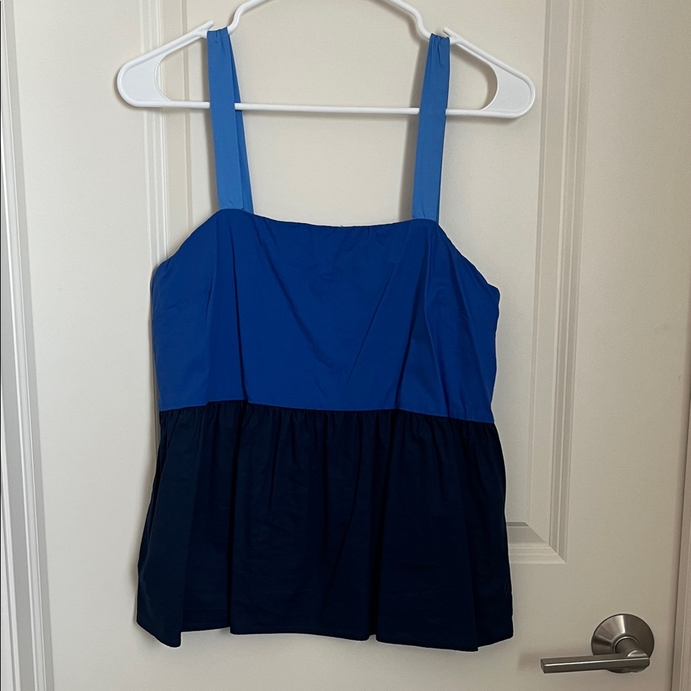 Blue and Navy Loft Tank Top